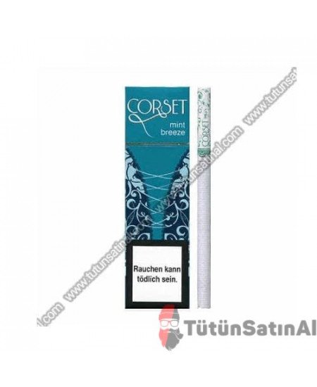 Corset Mint Breeze Mentoll&uuml; S&uuml;per Slim İthal Paket Sigara