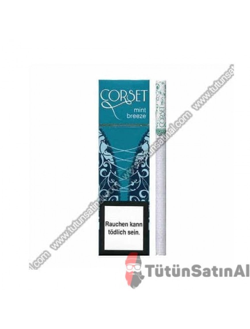 Corset Mint Breeze Mentollü Süper Slim İthal Paket Sigara