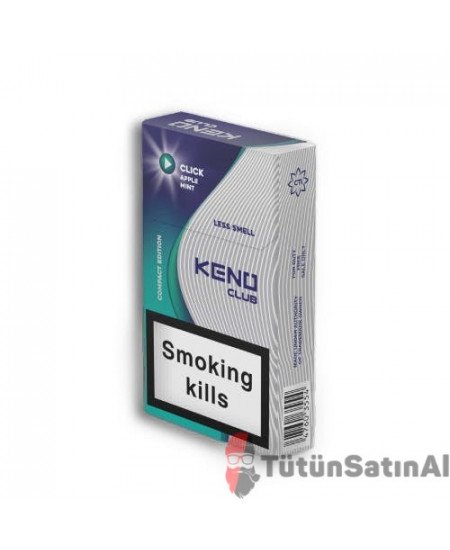 Keno Club Apple Mint (Elma Nane) İthal Sigara