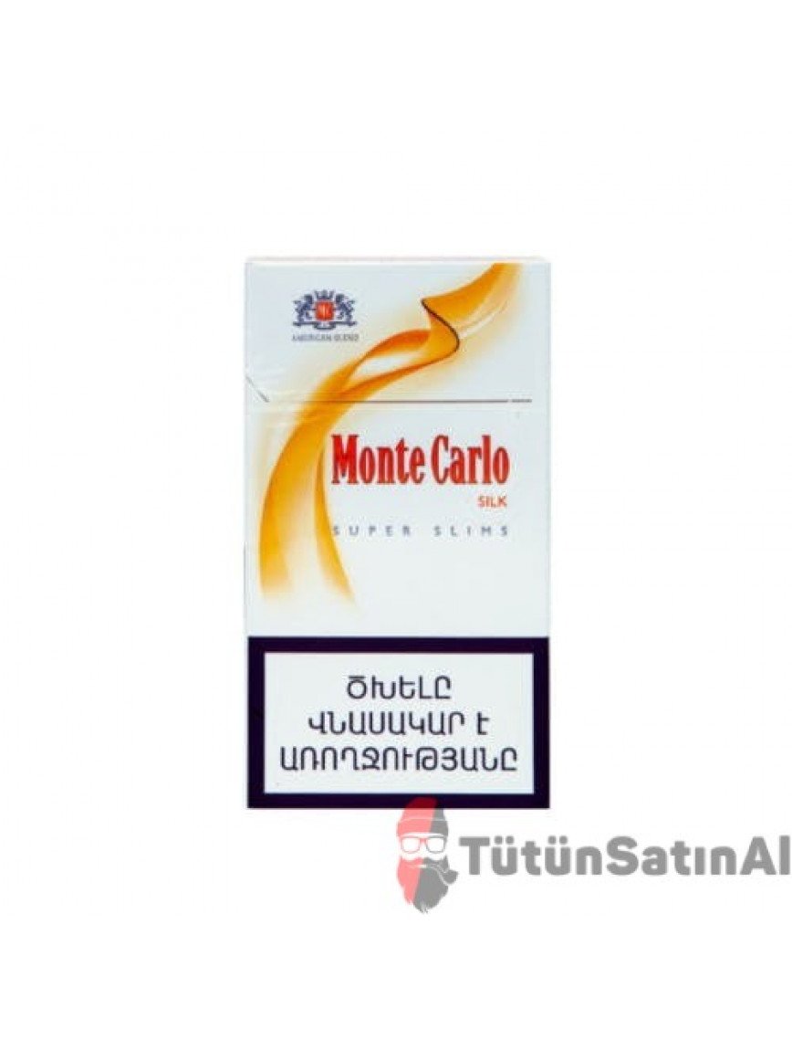 Monte Carlo Silk Super Slim Sigara Paket