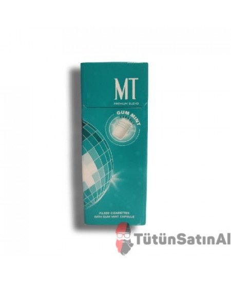 MT Premium Blend Super Slim Gum Mint Capsule Sigara (Sakız Mentol)