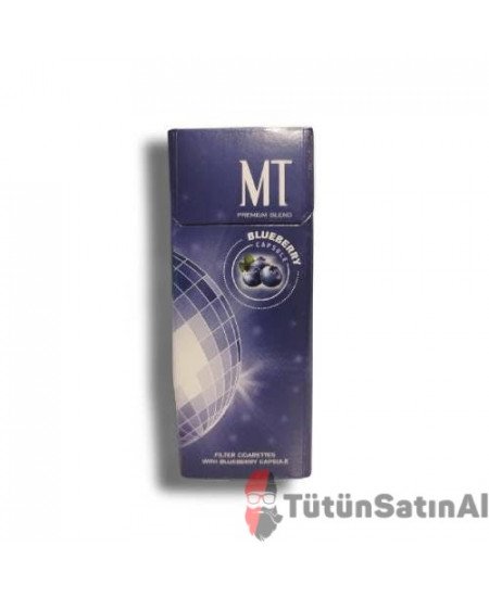 MT Premium Blend Super Slim Blueberry Capsule Sigara (B&ouml;ğ&uuml;rtlen)
