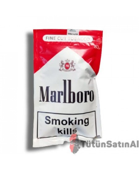 Marlboro Red 80 gr İthal Sigara Sarma T&uuml;t&uuml;n&uuml;