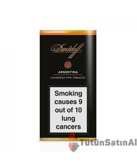 Davidoff Argentina Cavendish Pipo T&uuml;t&uuml;n&uuml;