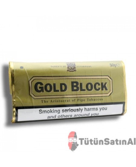 Gold Block İthal Paket Pipo T&uuml;t&uuml;n&uuml; 50gr