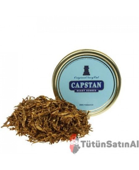 Capstan Blue Original Navy Cut Ready Rubbed Pipo T&uuml;t&uuml;n&uuml;