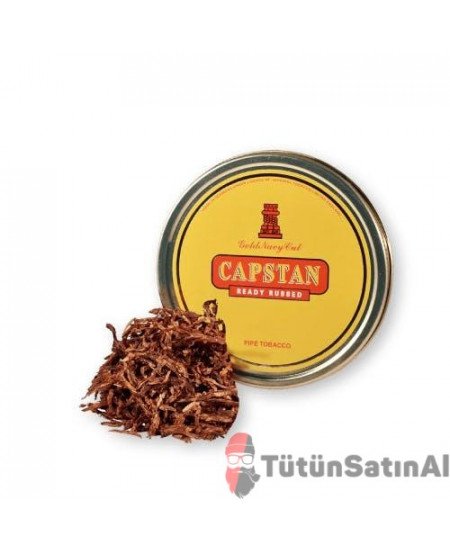 Capstan Yellow Gold Navy Cut Ready Rubbed Pipo T&uuml;t&uuml;n&uuml;