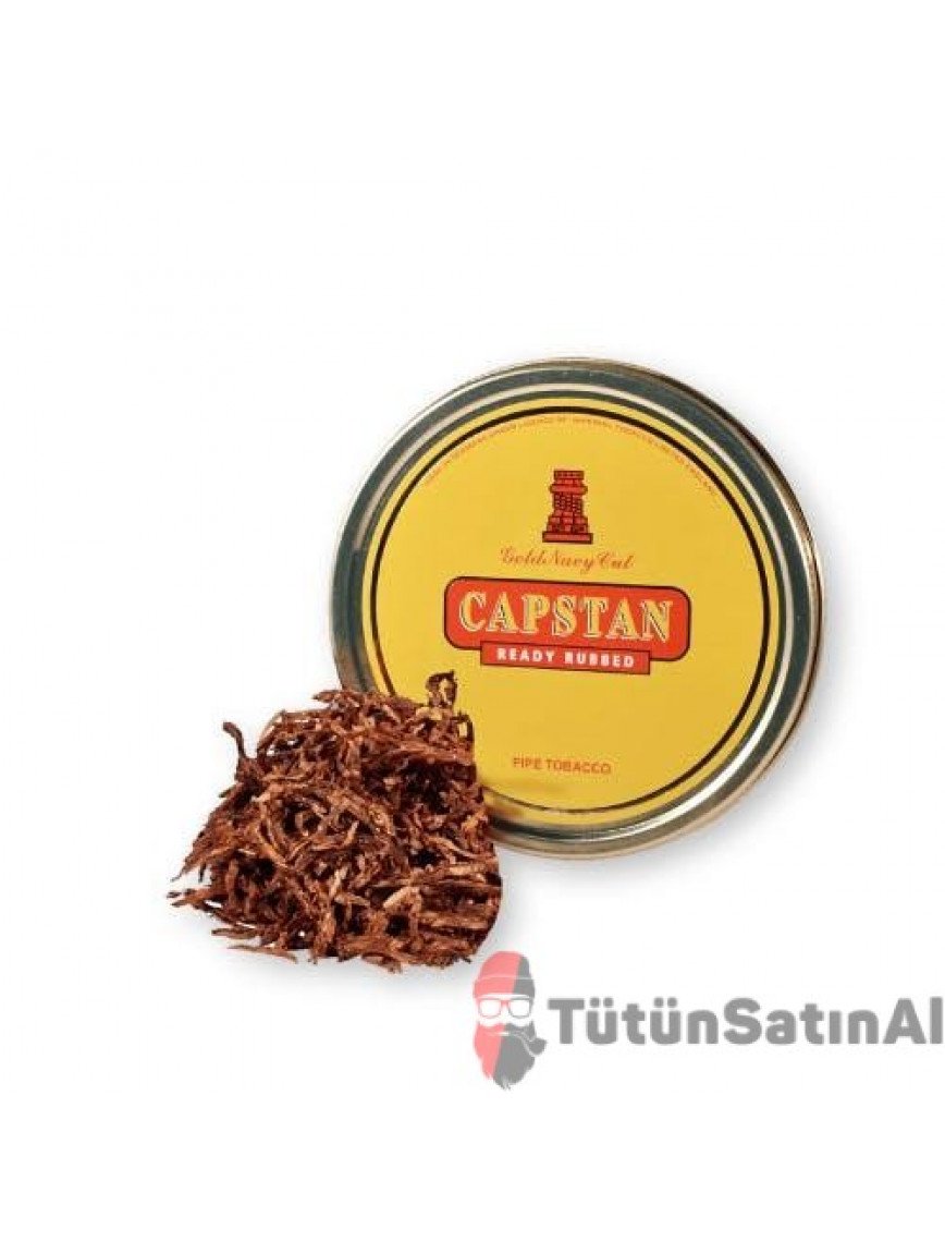 Capstan Yellow Gold Navy Cut Ready Rubbed Pipo Tütünü