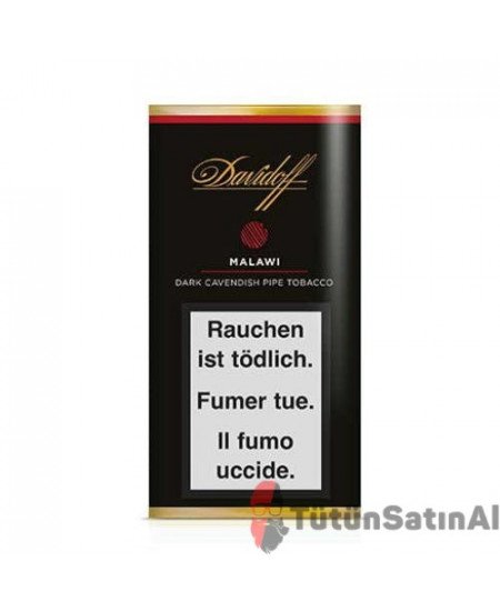 Davidoff Malawi Pipo T&uuml;t&uuml;n&uuml; Dark Cavendish