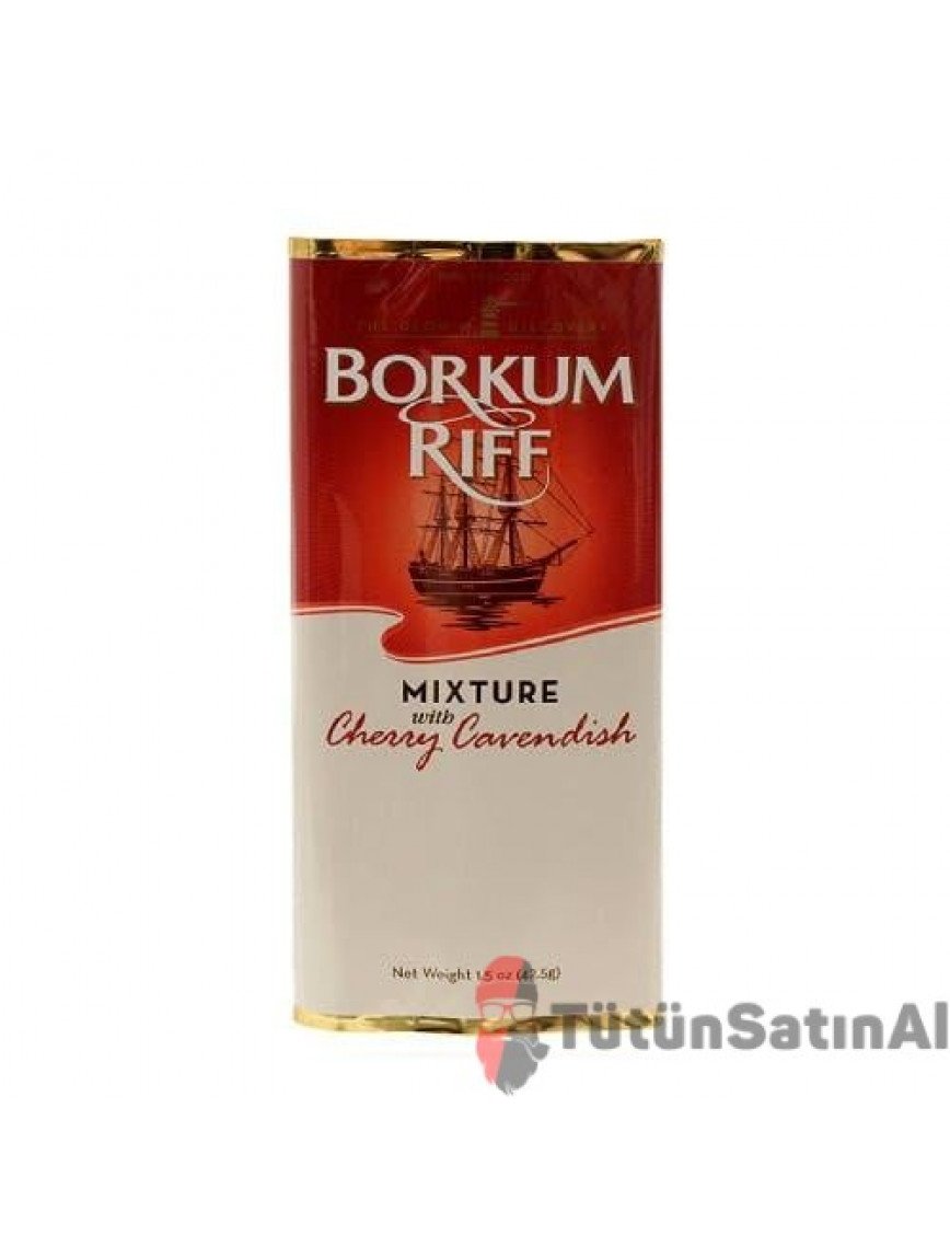Borkum Riff Cherry Cavendish (Vişne) İthal Pipo Tütünü