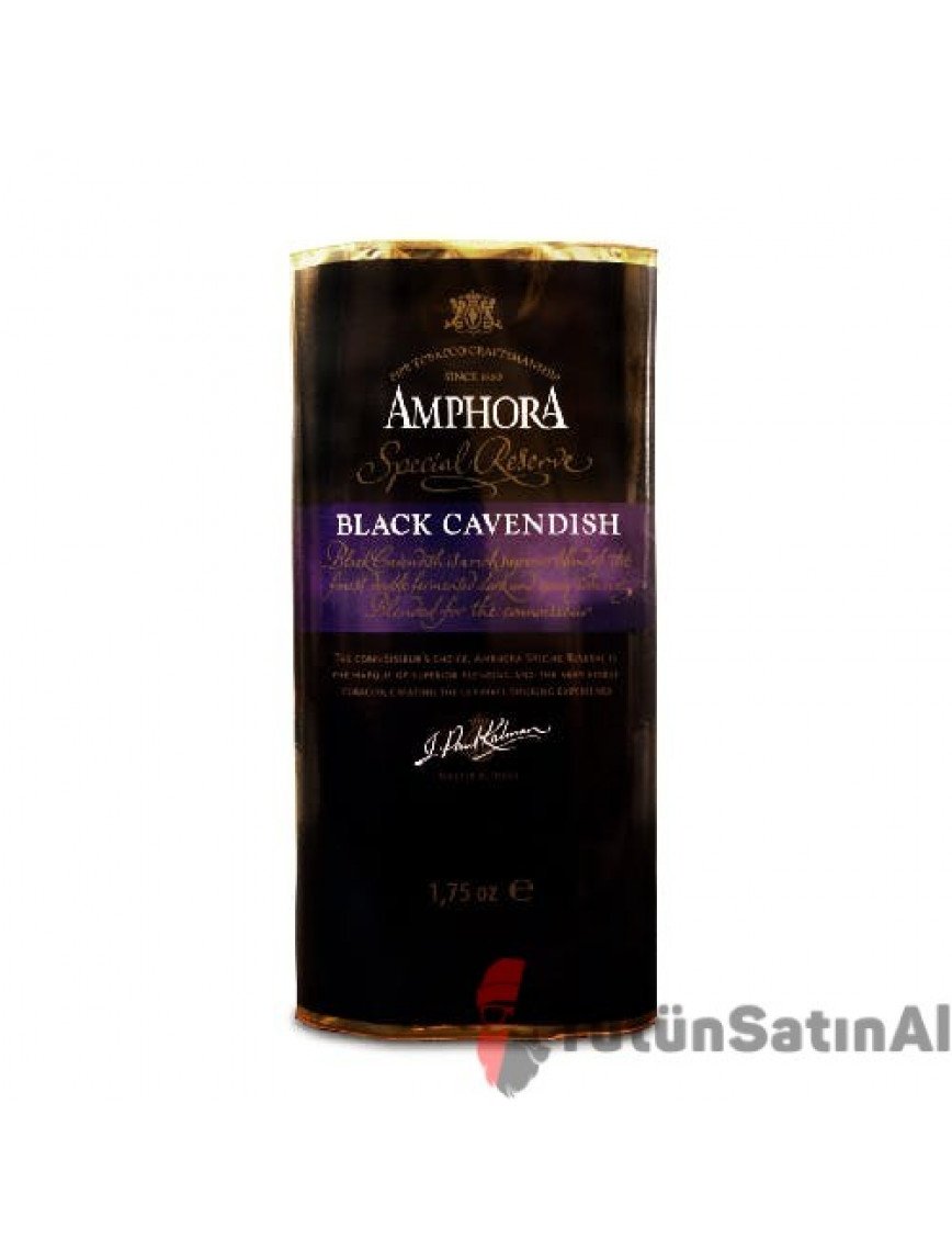 Amphora Black Cavendish Pipo Tütünü