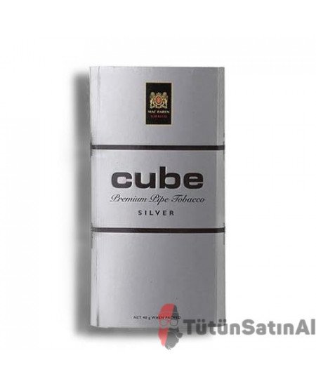 Mac Baren - Cube Silver İthal Paket Pipo T&uuml;t&uuml;n&uuml; 40gr