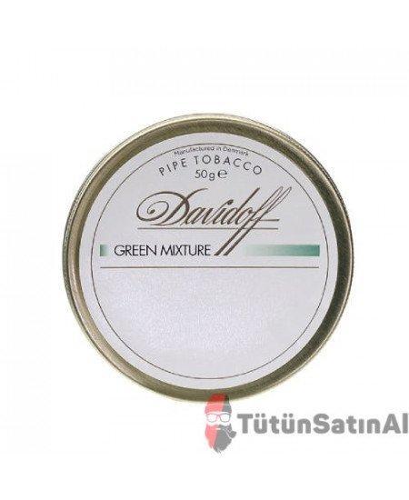 Davidoff Green Mixture İthal Pipo T&uuml;t&uuml;n&uuml; 50 Gr Teneke