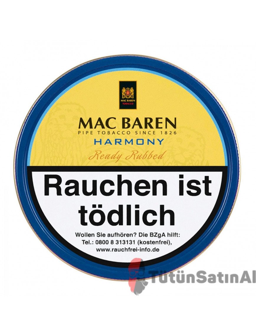 Mac Baren Harmony ( Tatlı - Çikolata aromalı ) Pipo Tütünü