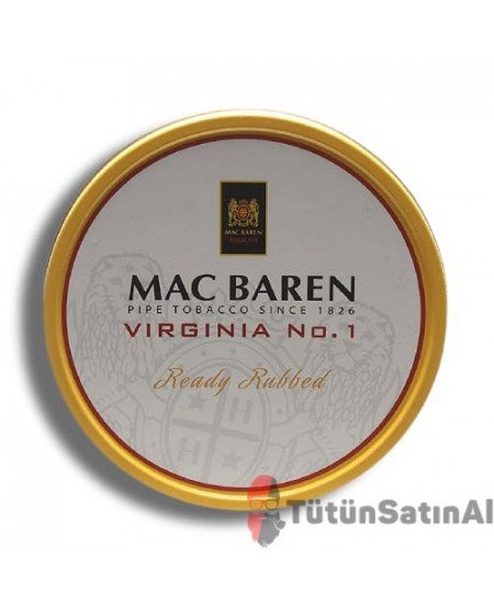 Mac Baren Virginia No. 1 ( Doğal Tatlı ) Pipo T&uuml;t&uuml;n&uuml;