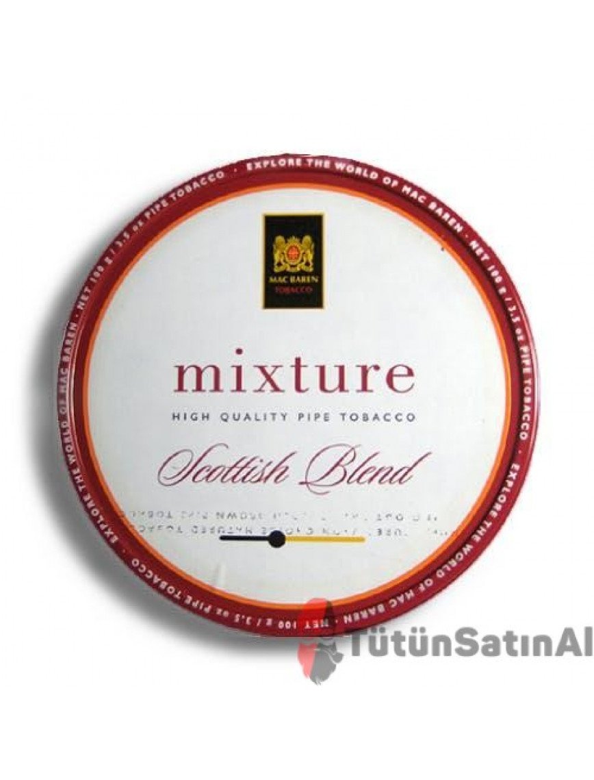 Mac Baren Mixture Scottish Blend ( Hafif Aromatik) Pipo Tütünü