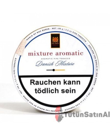 Mac Baren Mixture Aromatic İthal Pipo T&uuml;t&uuml;n&uuml;