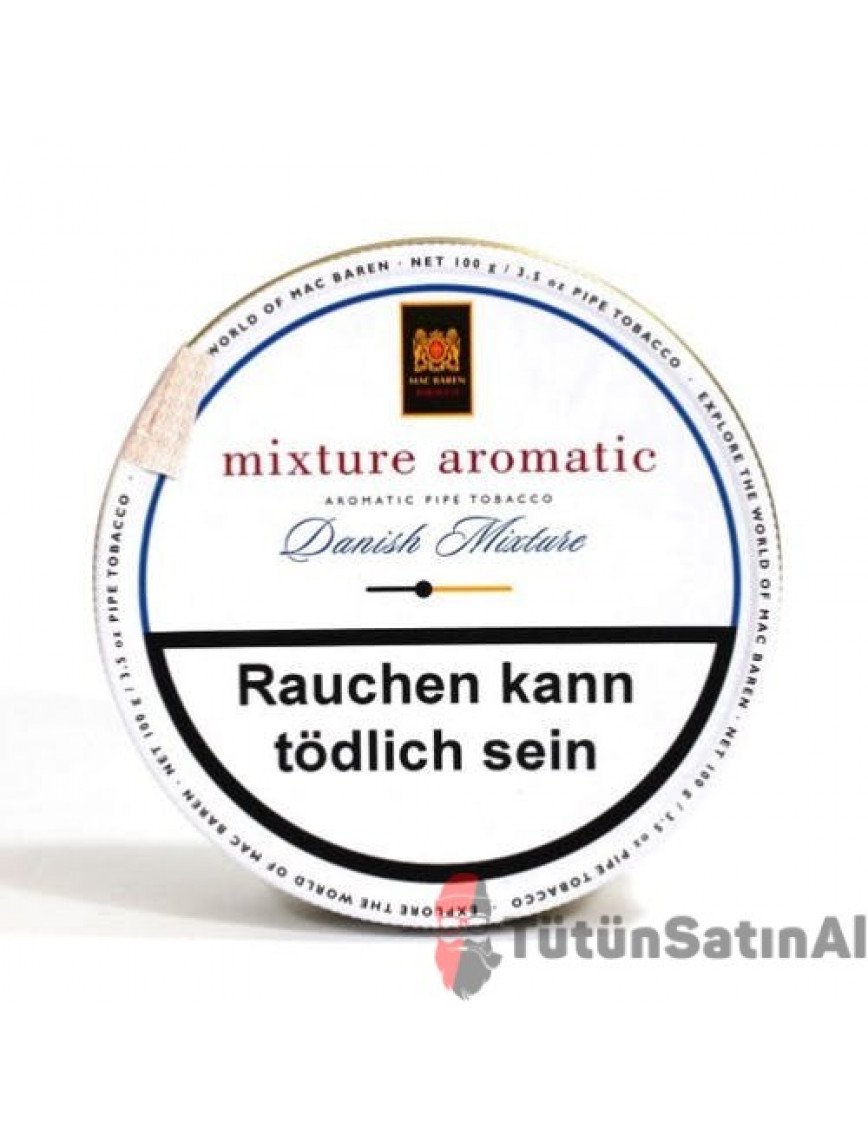 Mac Baren Mixture Aromatic İthal Pipo Tütünü