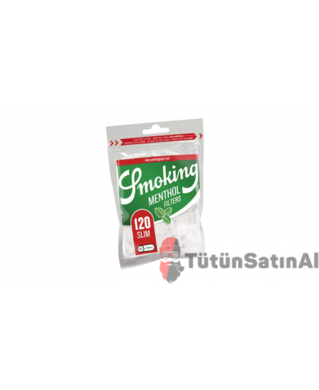 Smoking Menthol Slim Size Poşet Filtre 6mm