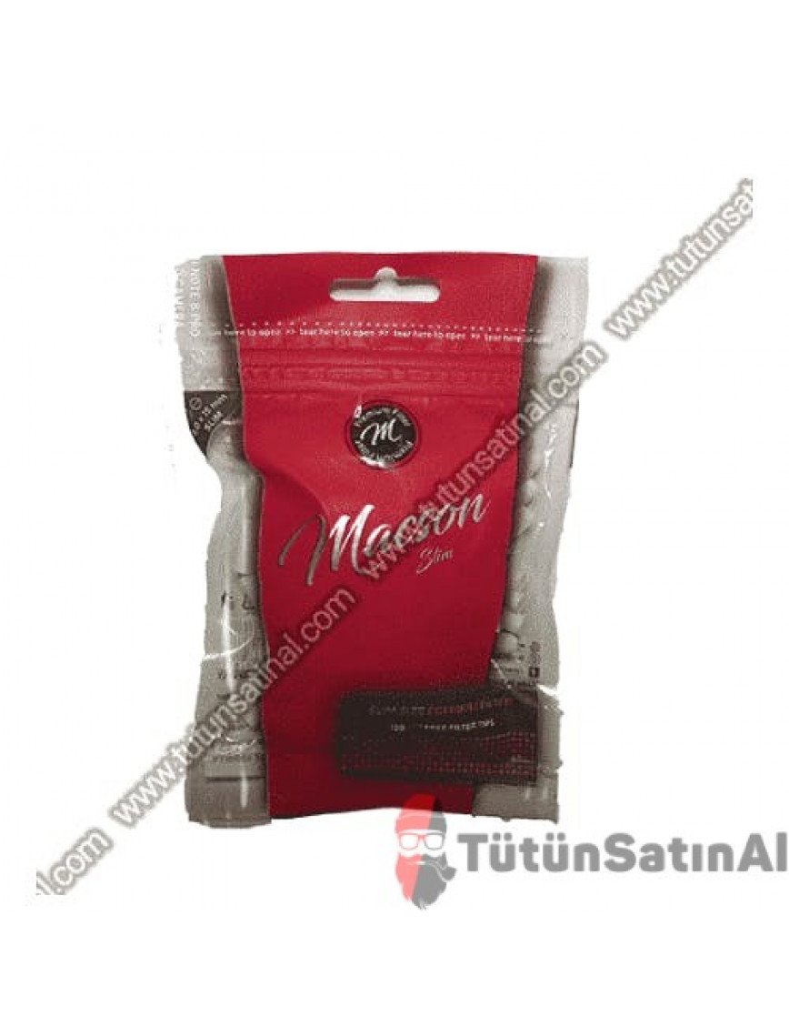 Macson Filtre Slim Size 6.0mm Tütün Sarma Filtresi