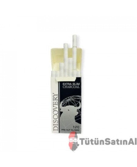 Discovery Charcoal Extra Slim 5.7 K&ouml;m&uuml;rl&uuml; Filtre