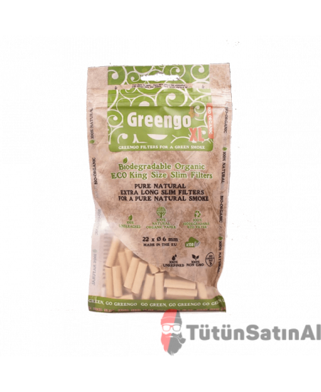 Greengo Organic Eco Slim XL (22 X 6 mm) Poşet Filtre