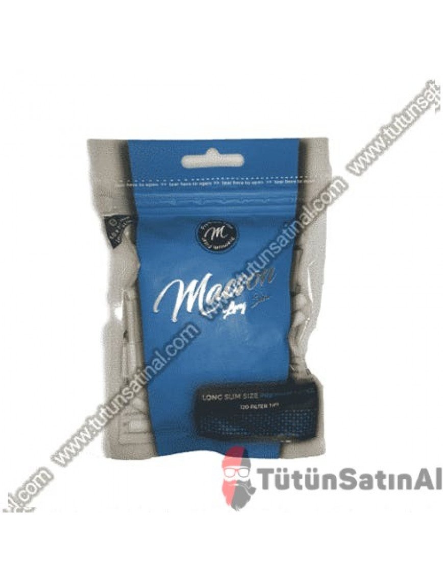 Macson Premium Filter Long Slim 6.0mm Tütün Sarma Filtresi
