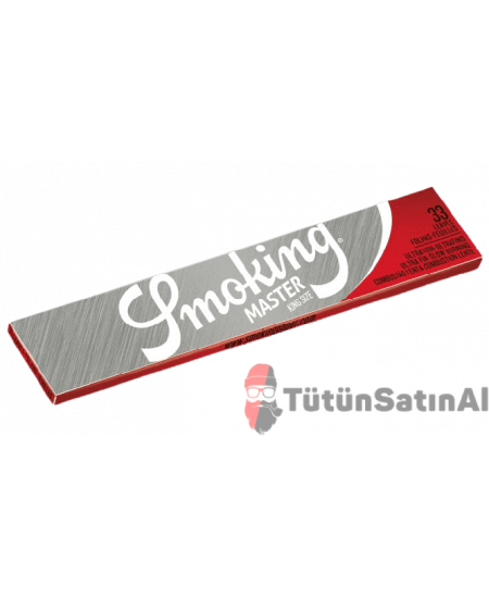 Smoking King Size Master Filter G&uuml;m&uuml;ş Zıvanalı Tane
