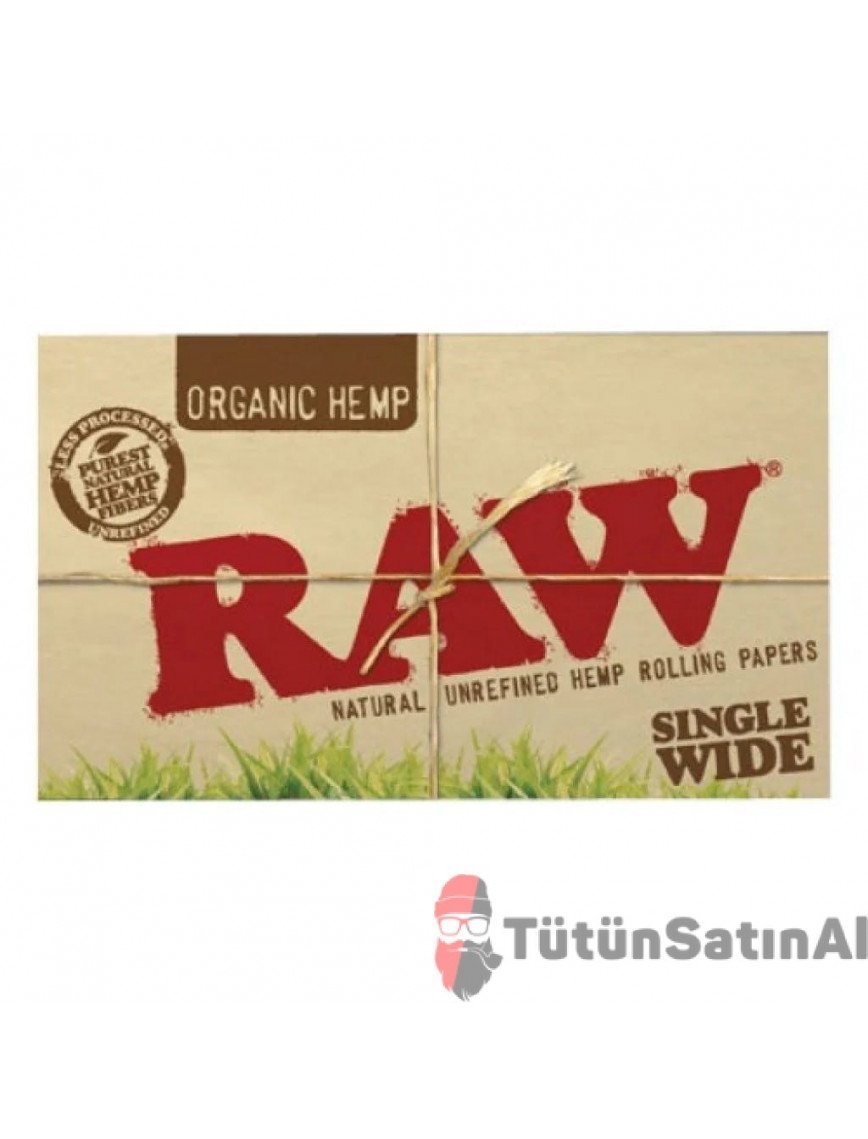 Raw Organic Single Wide Duble (100 Adet)