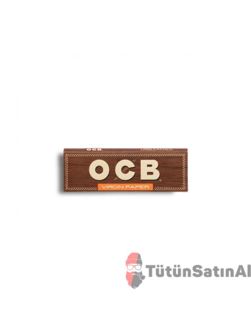 Ocb Virgin Tekli Tütün Sarma Kağıdı (Kahverengi)