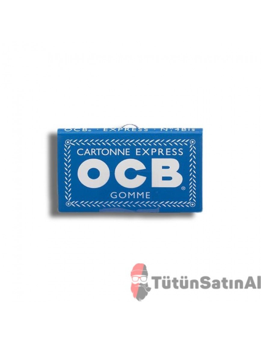 OCB Kısa Sigara Kağıdı Cartonne Express Limited Edition Double