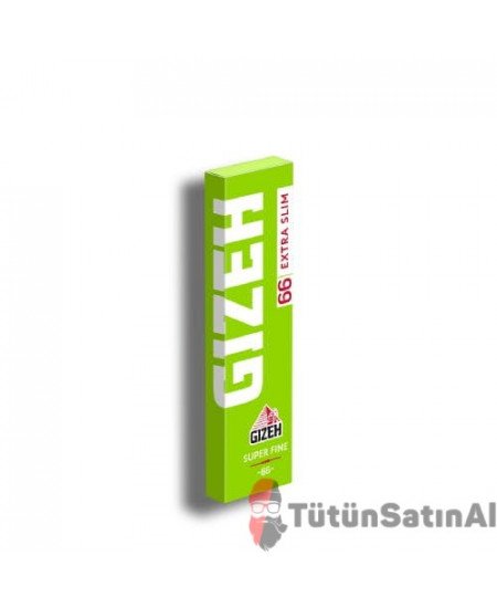 Gizeh Extra Slim Super Fine A&ccedil;ık Yeşil