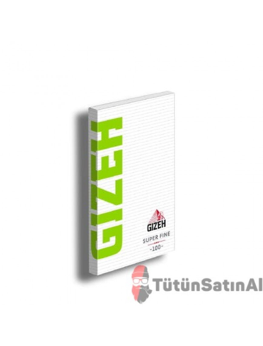 Gizeh sarma kağıdı Super Fine Double Magnet Yeşil Mıknatıslı