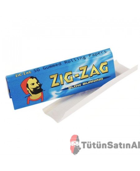 Zig-Zag Blue T&uuml;t&uuml;n Sarma Kağıdı Tekli