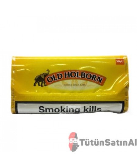 Old Holborn Sarı (Yellow) İthal Paket T&uuml;t&uuml;n Satın Al &ndash; 50gr