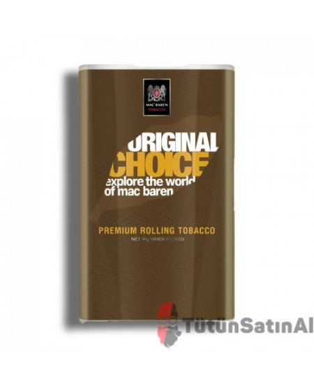 Mac Baren Original Choice #01 40Gr (Karamel-Vanilya)