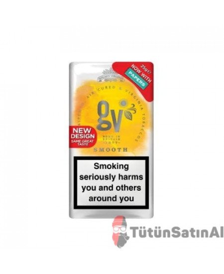 GV Smooth Sarı (Yellow) İthal Paket T&uuml;t&uuml;n &ndash; 25gr
