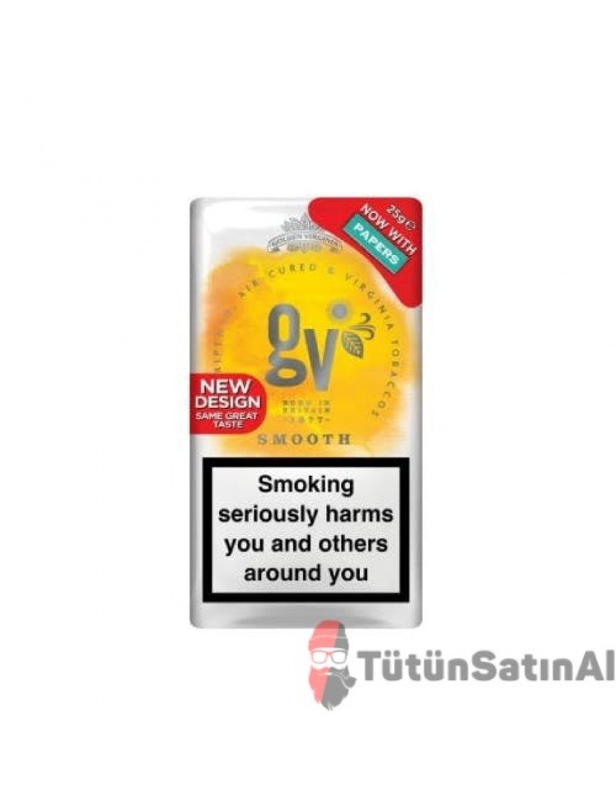 GV Smooth Sarı (Yellow) İthal Paket Tütün – 25gr GV Smooth Sarı (Yellow) İthal Paket Tütün – 25gr