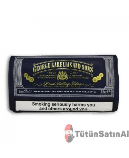 George Karelias and Sons Mavi T&uuml;t&uuml;n &ndash; 25gr