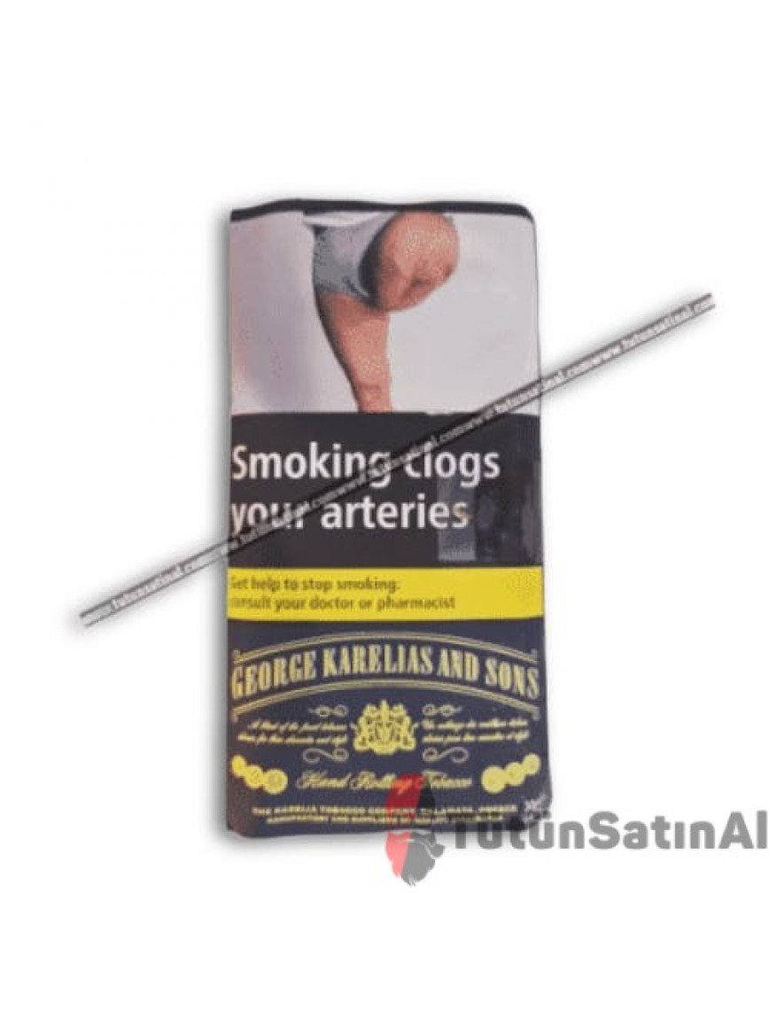 George Karelias And Sons Blue Tütün 30gr