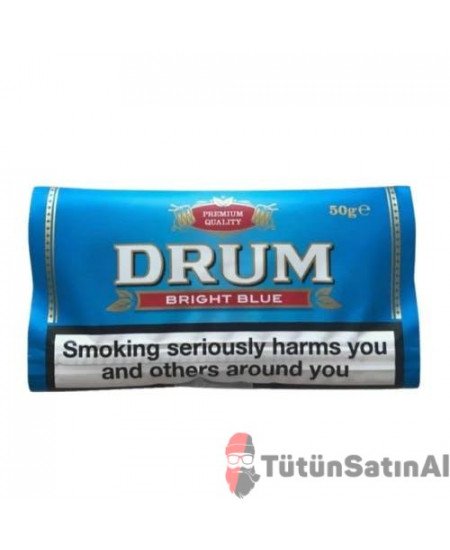 Drum Bright Blue (A&ccedil;ık Mavi) İthal Paket T&uuml;t&uuml;n satın al &ndash; 50gr