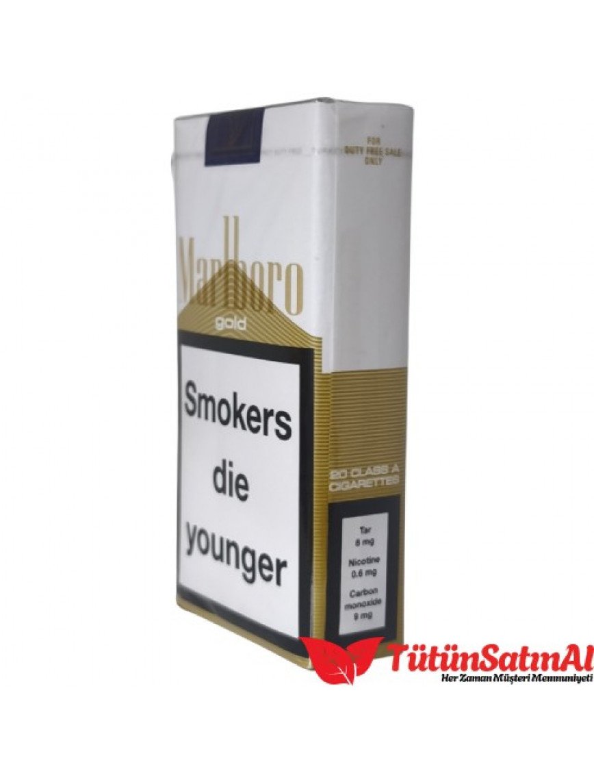 Marlboro Gold 100's Uzun İthal Sigara – Freeshop