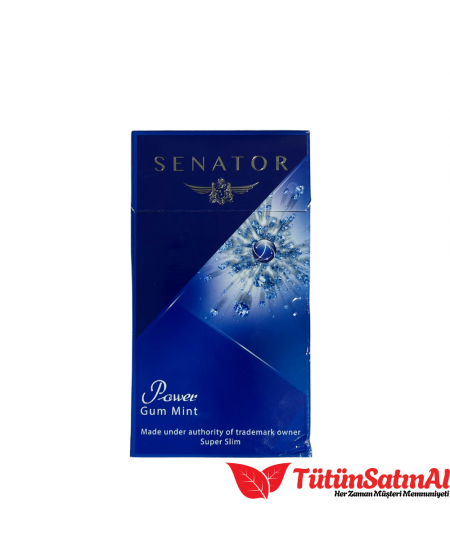 Senator Power Gum Mint Sigara