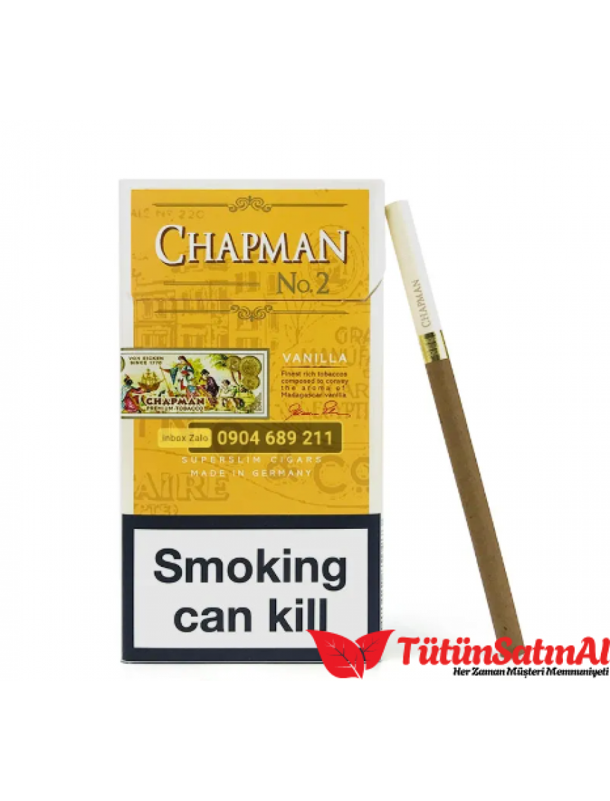 Chapman Vanilla NO2 Sigara - Slim