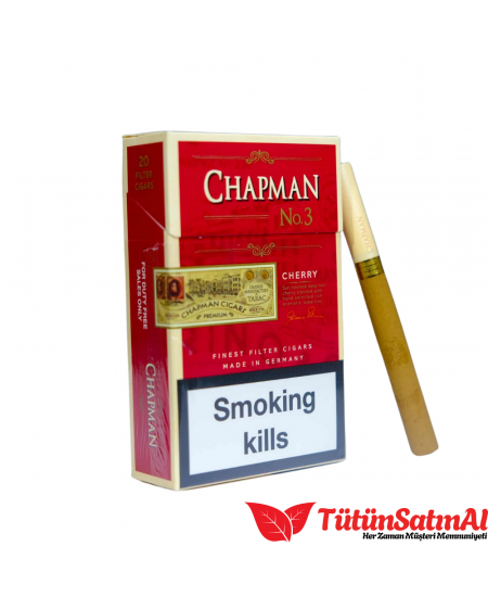 Chapman Sigarillo No3 Cherry Vişne - KALIN Chapman Sigarillo No3 Cherry Vişne - KALIN