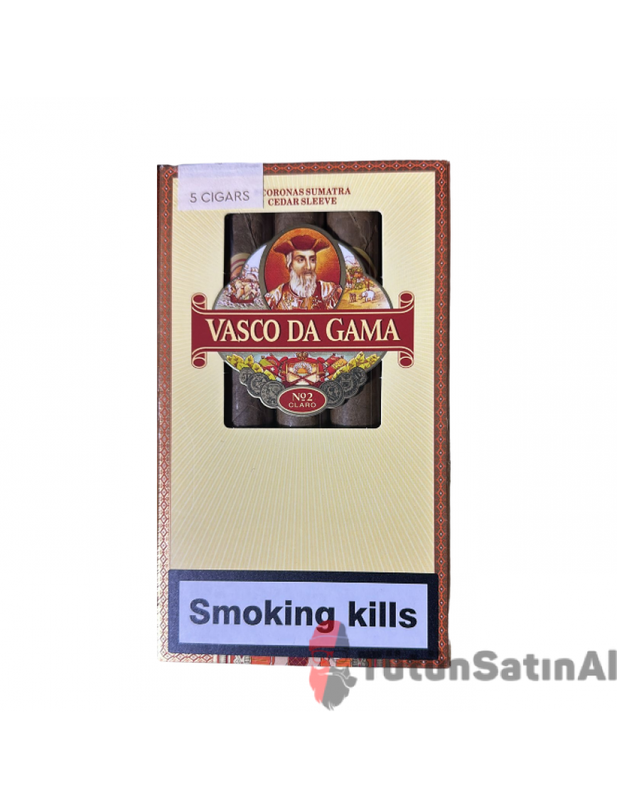 Vasco Da Gama- Claro No2 Corona Sumatra 5's