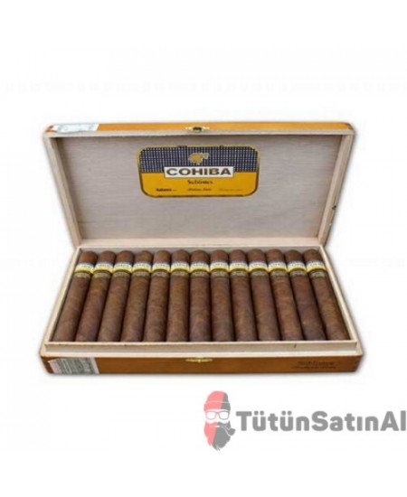 Cohiba Sublimes Puro &ndash; 25&rsquo;li Ahşap Kutu Satın Al