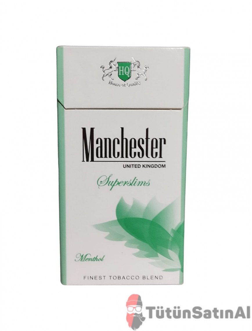 Manchester Superslims Menthol