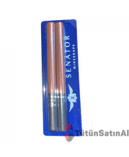 Senator Wine Grape (&Uuml;z&uuml;m Aromalı) Super Slim İthal Sigara