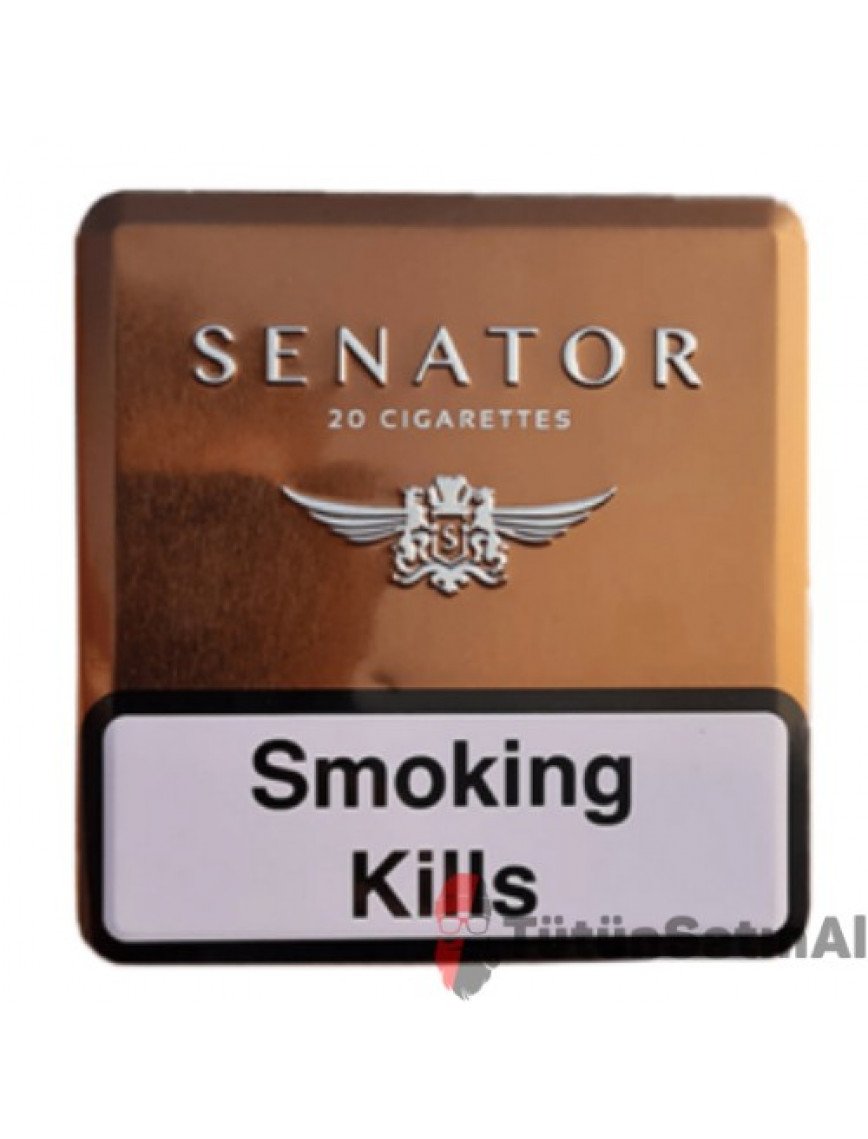 Senator Dark Crema Metal Kutu